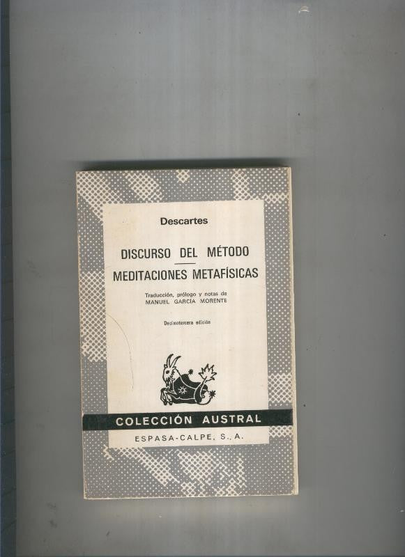 Discurso del Metodo-Meditaciones metafisicas