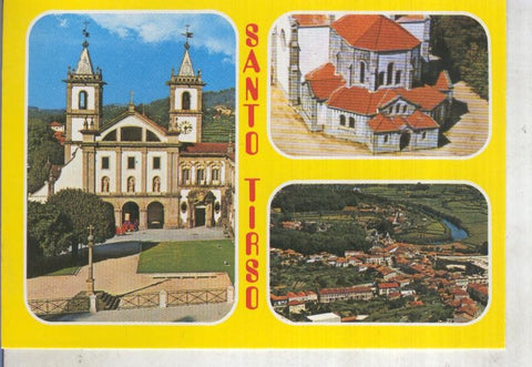 Postal 014176: Vistas de Santo Tirso, Portugal
