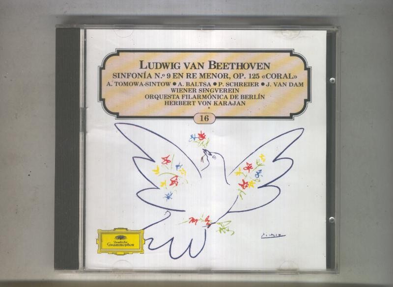 CD: Beethoven: Sinfonia numero 9 en Re menor, 