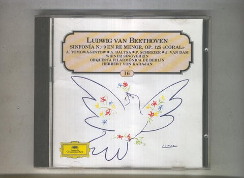 CD: Beethoven: Sinfonia numero 9 en Re menor, 