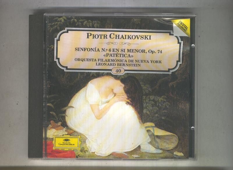 CD: Chaikovski: Sinfonia numero 6 en si menor op 74 (patetica)