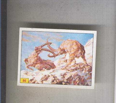 Cromo  Mamiferos de Panini numero 086