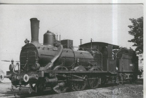 Postal 014201: Tren Locomotora vapor 030-2076