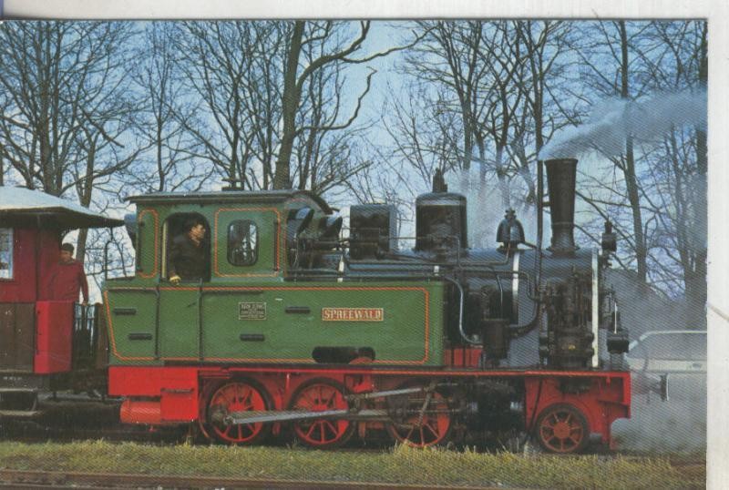 Postal 014220: Tren Locomotora DB Kursbuch Nr 114