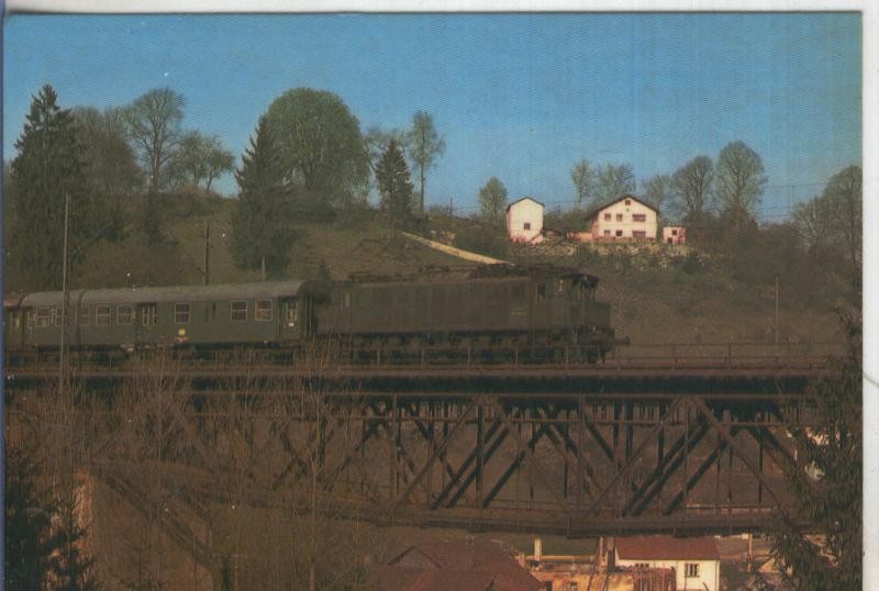 Postal 014222: Tren Elektro Schnelizuglokomotive 117 004-2