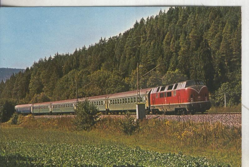 Postal 014223: Tren Diesel Streckenlokomotive 221 103-5