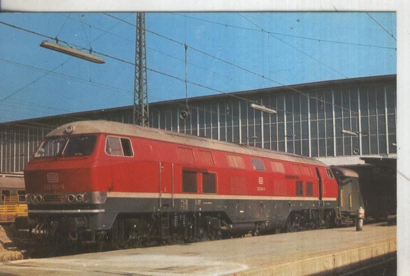 Postal 014224: Tren Diesel Streckenlokomotive 232 001-8