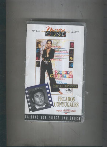 Video VHS: Nuestro Cine: Pecados conyugales (Arturo Fernandez-Analia Gade)