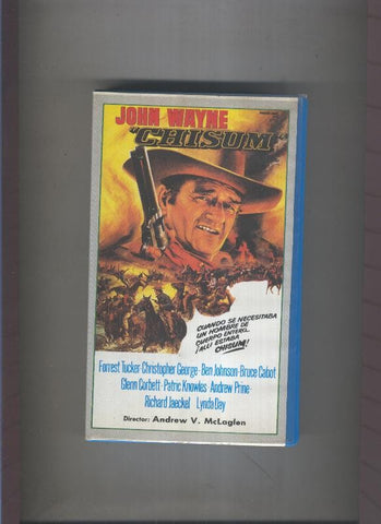 Video VHS: Chisum (Joh Wayne)