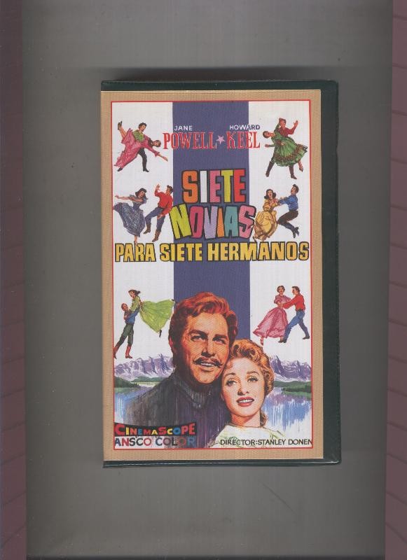 Video VHS: Siete novia para siete hermanos