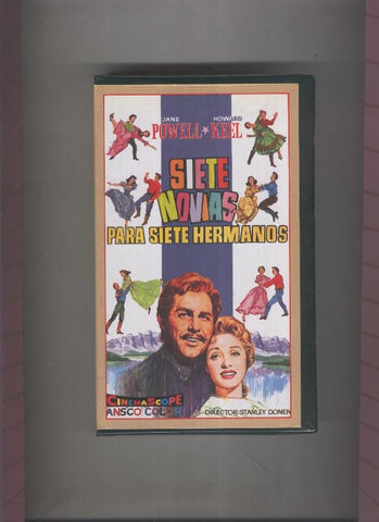 Video VHS: Siete novia para siete hermanos