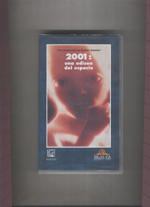 Video VHS: 2001: una odisea del espacio de Stanley Kubrick