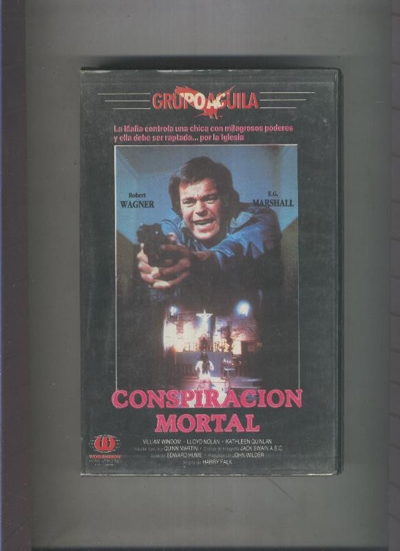 Video VHS: Conspiracion mortal (Robert Wagner)