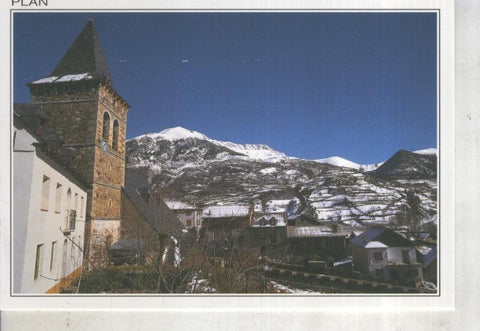 Postal 014233: Valle de Gistau en Plan, Pirineo Aragones