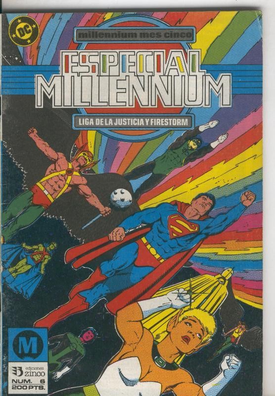 Millennium especial numero 06: Liga de la Justicia y Firestorm
