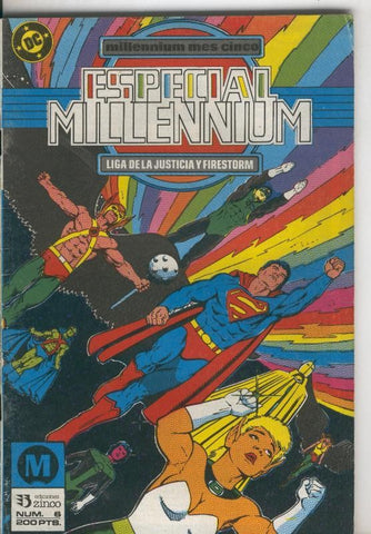 Millennium especial numero 06: Liga de la Justicia y Firestorm