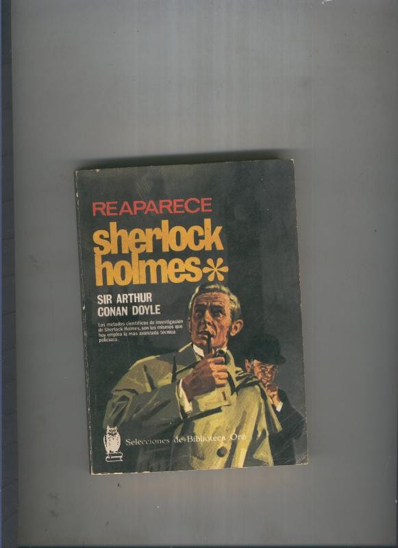Reaparece Sherlock Holmes
