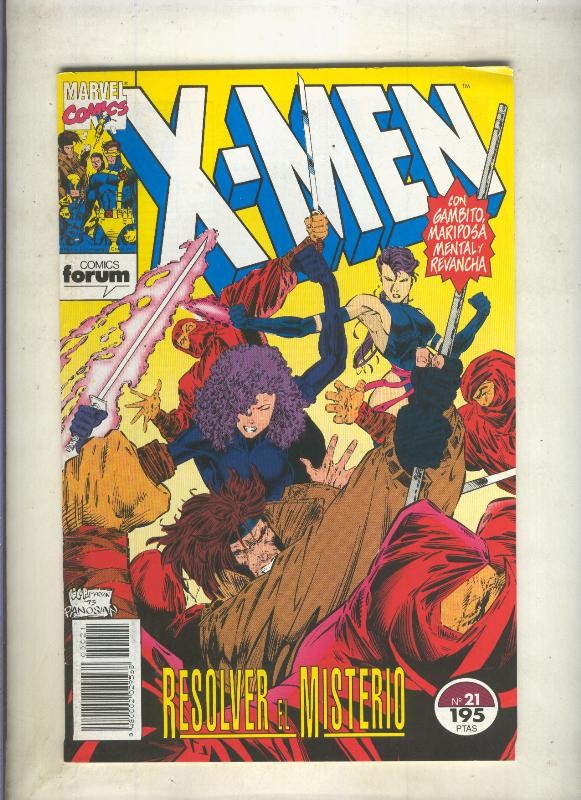 X Men volumen 1 numero 21: La caja del rompecabezas 