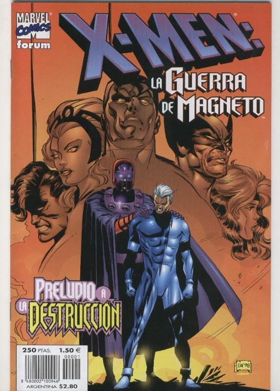 X Men especial: La guerra de Magneto