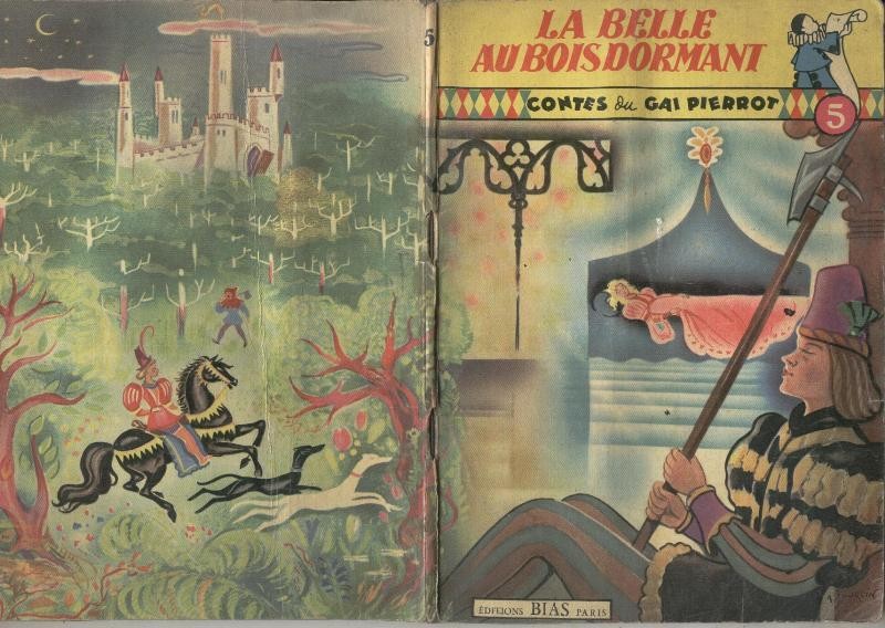 Contes du Gai Pierrot numero 05: la belle au bois dormant
