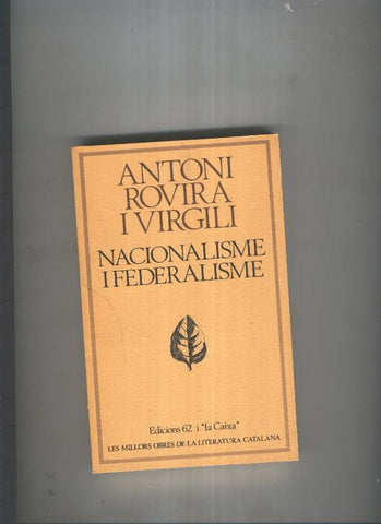Nacionalisme i Federalisme