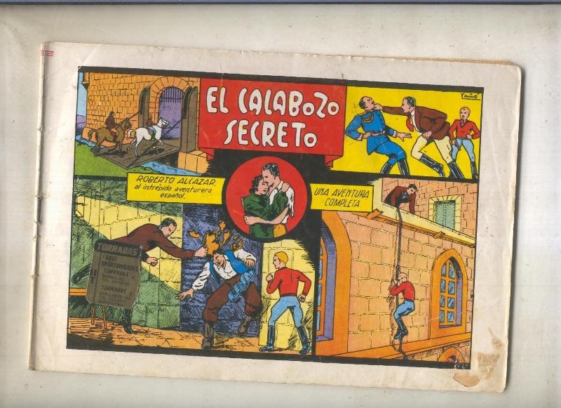 Roberto Alcazar dos en uno numero 015 (numerado 1 en trasera)