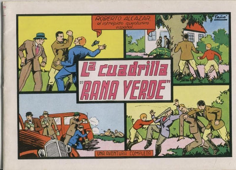 Roberto Alcazar dos en uno numero 022 (numerado 1 en trasera)