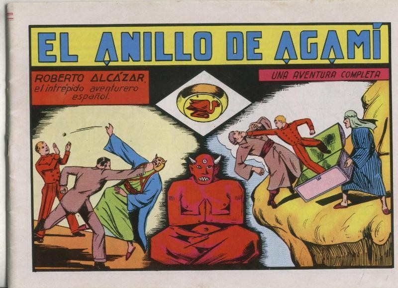 Roberto Alcazar dos en uno numero 026 (numerado 1 en trasera)