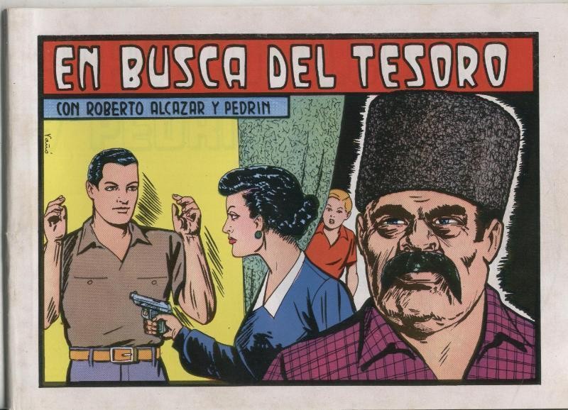 Roberto Alcazar dos en uno numero 107 (numerado 1 en trasera)