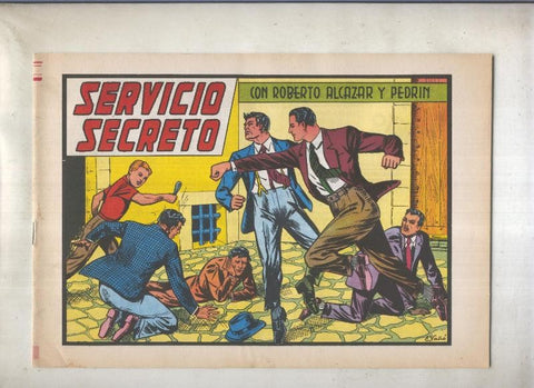 Roberto Alcazar dos en uno numero 123 (numerado 2 en trasera)
