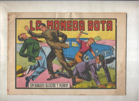 Roberto Alcazar dos en uno numero 124 (numerado 1 en trasera)