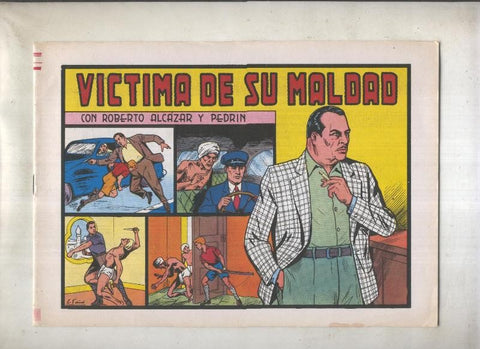 Roberto Alcazar dos en uno numero 132 (numerado 2 en trasera)