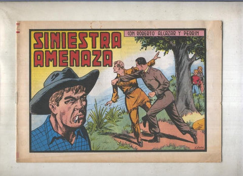 Roberto Alcazar dos en uno numero 133 (numerado 2 en trasera)