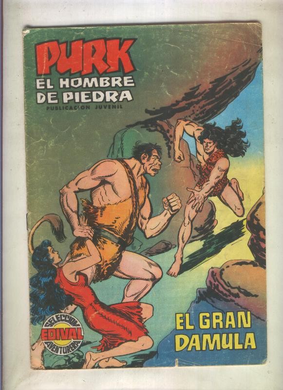 Purk el hombre de piedra color numero 010 (numerado 2 en trasera)