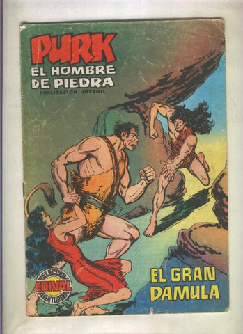 Purk el hombre de piedra color numero 010 (numerado 2 en trasera)