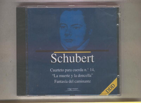CD: Schubert: cuarteto para cuerda numero 14 - La muerte y la doncella - 