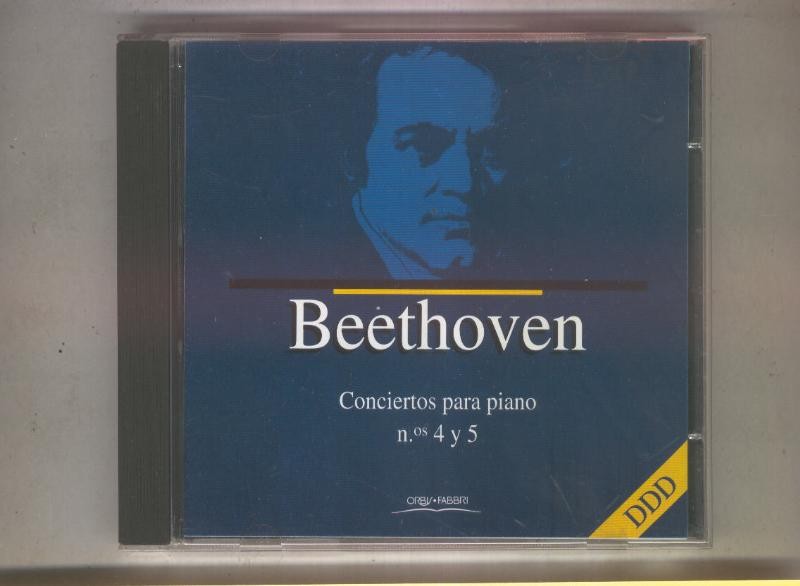 CD: Beethoven: concierto para piano numero 4 y 5