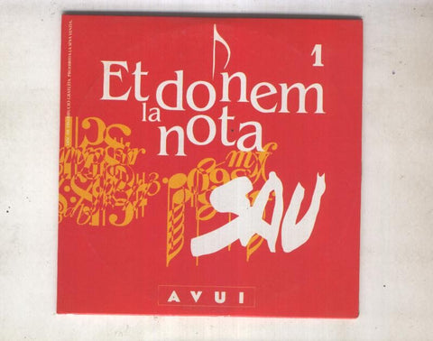 Et donem la nota numero 01: Sau