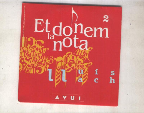Et donem la nota numero 02: Lluis Llach