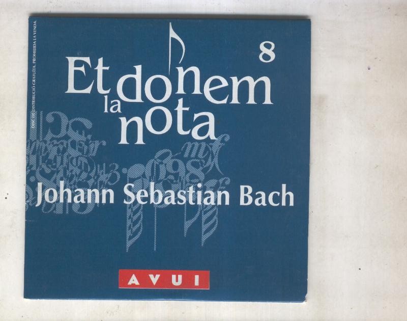 Et donem la nota numero 08: Johann Sebastian Bach: concierto de Brandenburg numeros 1,2,3,4