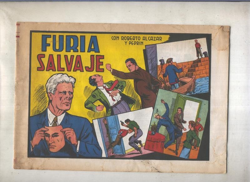 Roberto Alcazar dos en uno numero 136 (numerado 1 en trasera)