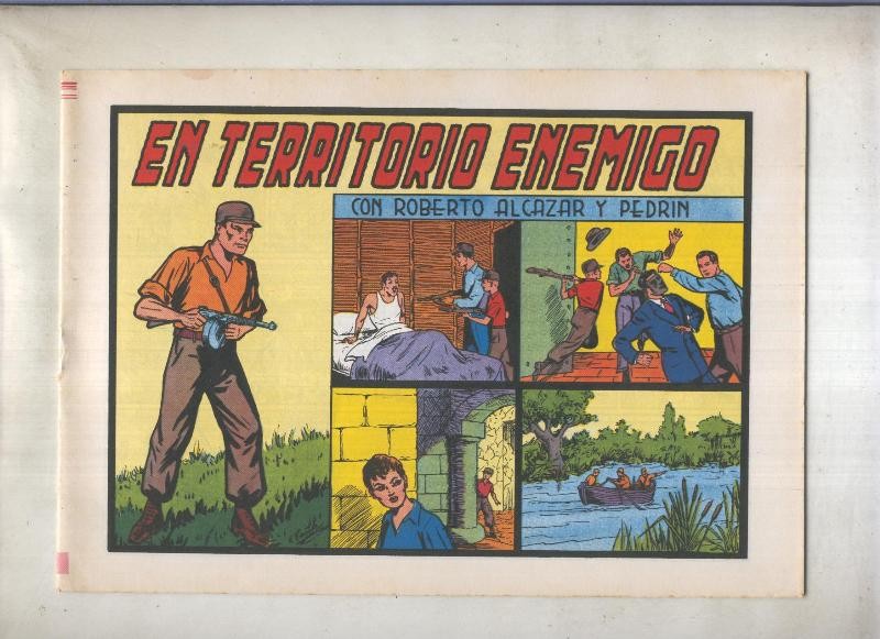 Roberto Alcazar dos en uno numero 152 (numerado 1 en trasera)