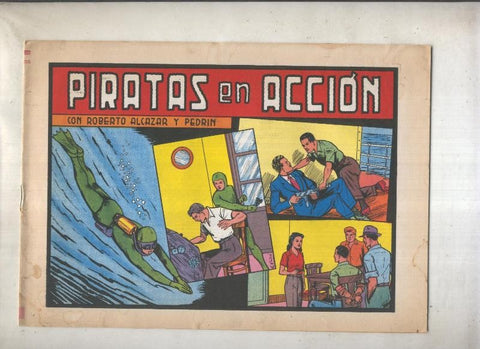 Roberto Alcazar dos en uno numero 154 (numerado 1 en trasera)