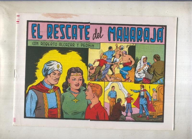Roberto Alcazar dos en uno numero 156 (numerado 1 en trasera)