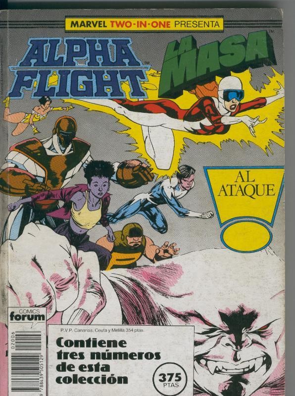 Alpha Flight volumen 1 retapado numeros 42 al 44