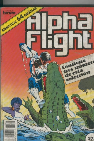 Alpha Flight volumen 1 retapado numero 36 al 40