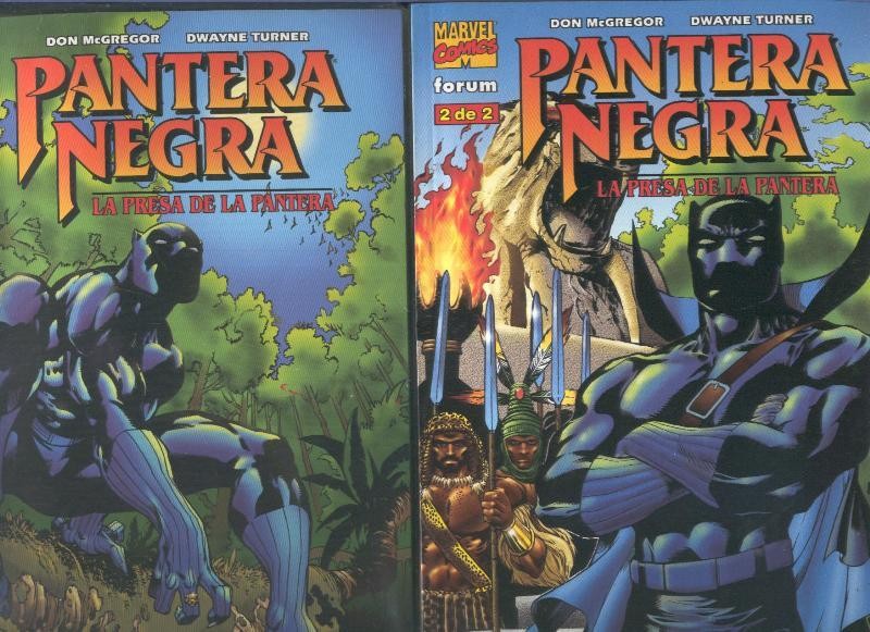 Pantera Negra: la presa de la pantera, coleccion
