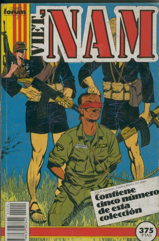 Vietnam retapado numeros 16 al 20
