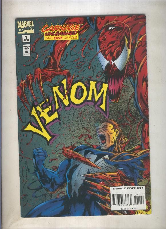 Venom Carnage unsleashed numero 1 (1995)