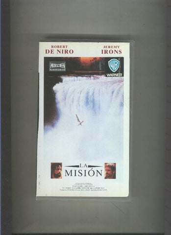 Video VHS: La mision (Robert de Niro - Jeremy Irons)
